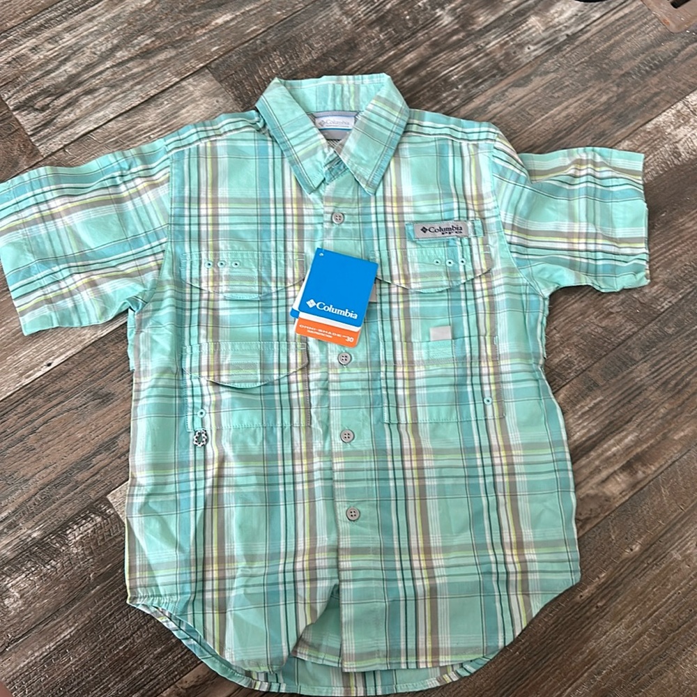 Columbia Button Fishing Shirt